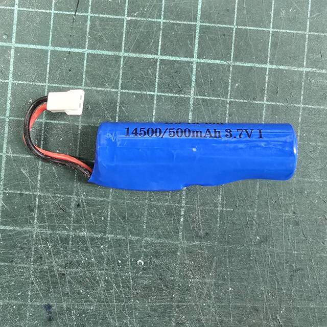 14500 3.7V 500MAH 51005 2P 白頭電池