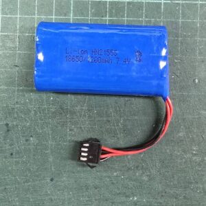 18650 7.4V 1200MAH SM4P 黑頭電池