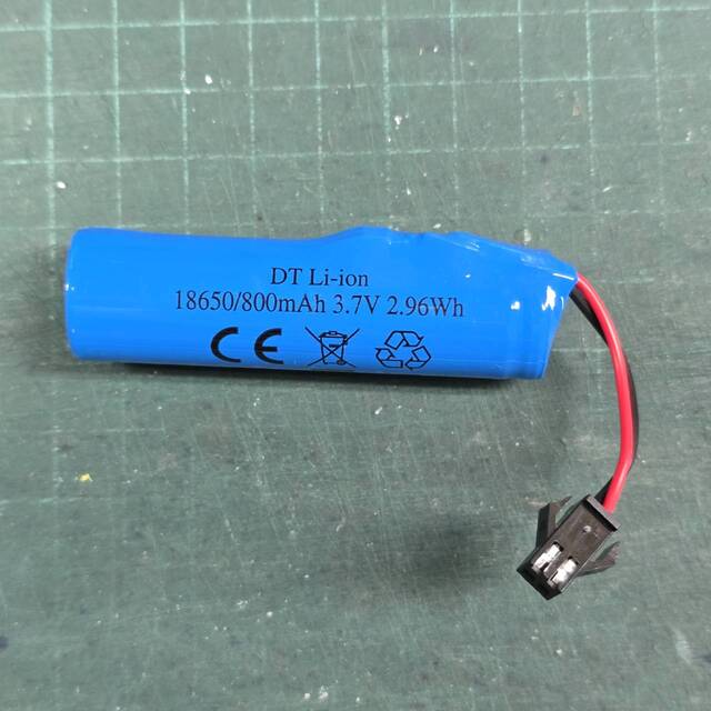 18650 3.7V 800MAH SM2P 黑頭電池