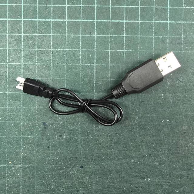 3.7V 51006 2P 小白頭充電線